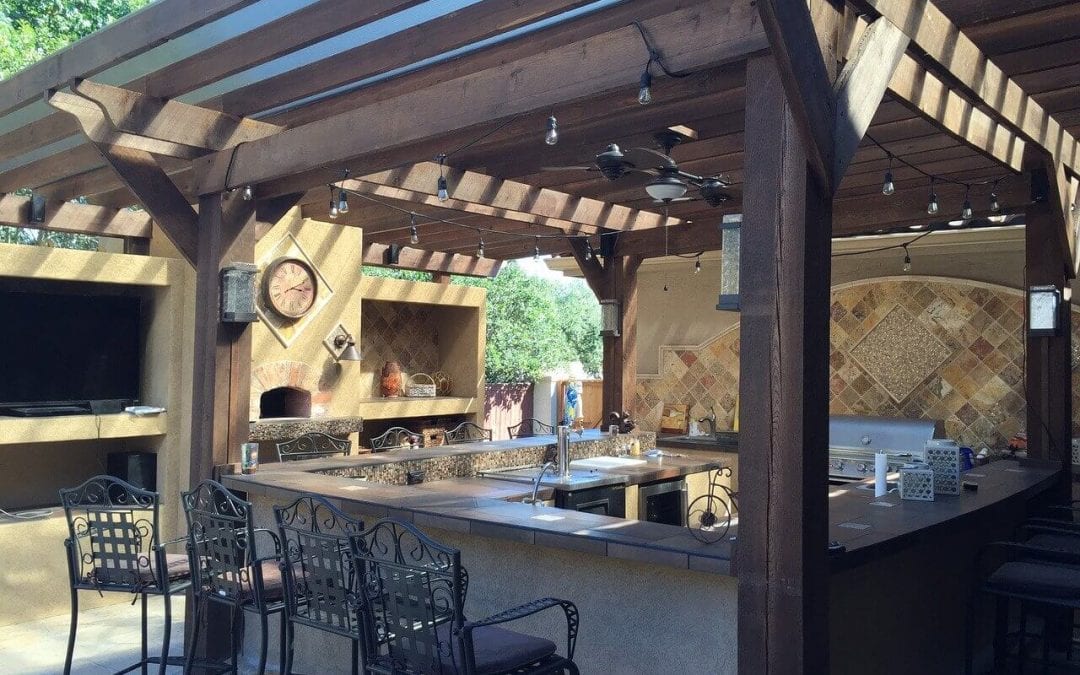 customize your new home with an outdoor kitchen